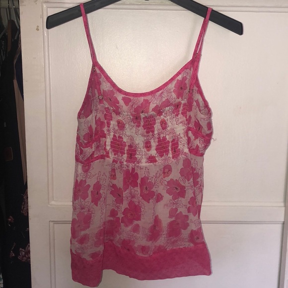 Guess Sheer Tank Top - Sz S-M - Picture 4 of 9